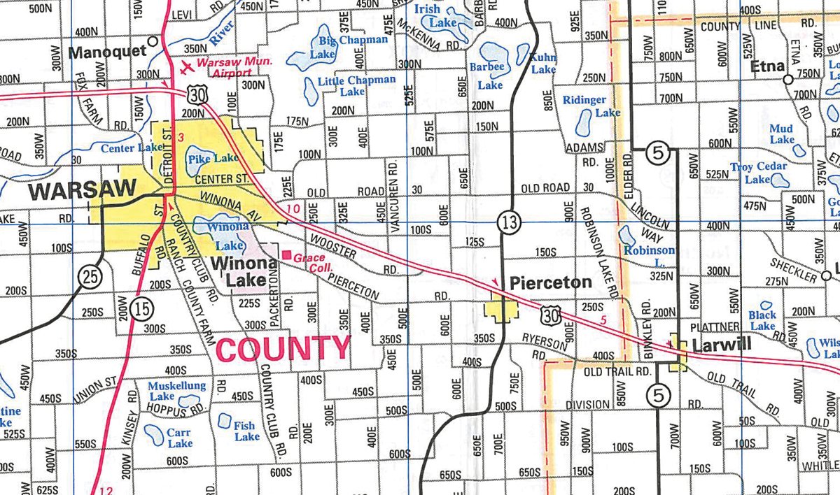 Area map - 75.5 Acres Offered in 5 Tracts